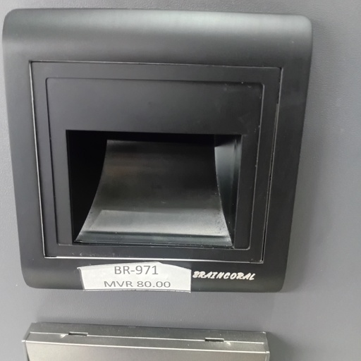 [BR-971] Foot Light - No Sensor, AC220V/50HZ,  Power 0.8W, Black MRT203-M20 86X89X22mm 8RMB