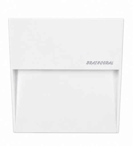 [BR-966] Foot Light - No Sensor, AC220V/50HZ,  Power 0.8W, White MRT203-M70  8RMB  86X89X30mm