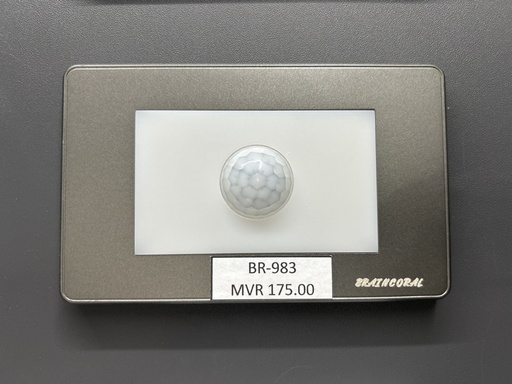 [BR-983] Foot Light - With Sensor, AC220V/50HZ,  Power 0.8W, Grey  MRT203-118G, 118X72mm 21RMB  sensor Tempered  glass