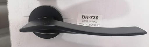 [BR-730] Door Lock - Black - Colado (Round)