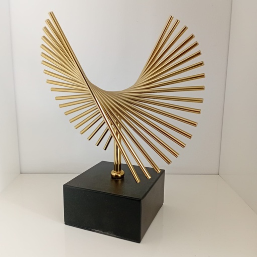 [BR-290] 26x17.5x10cm, metal decorative ornament