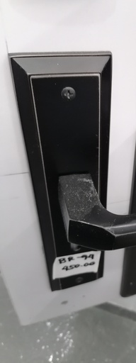 [BR-94] Royal Door Handle Black Aluminum + copper