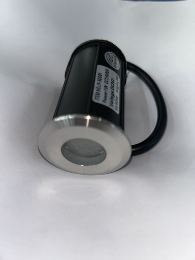 [BR-1129] LED：BRIDGELUX JY-SDD01-1W JY-SDD01-1W , Size：Ф42*H44mm Cutting：Ф35mm Power：1W CCT: 3000K Material:    Stainless steel IP68  DC24V