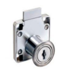 [BR-1210] Drawer Lock, A-01# Zinc Alloy, Chrome