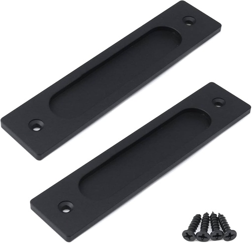 [BR-1282] Sliding Door Handle Zinc Alloy, Black Color