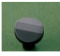 [BR-1297] Cabinet Knob A-82# Zinc Alloy, Grey 1425