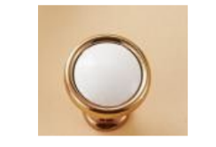 [BR-1316] Cabinet Knob A-111# zinc alloy + crystal, 1638