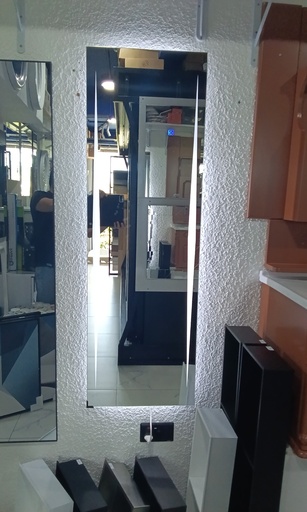 [BR-1331] Cabinet Set LED Mirror, Touch switch only, Vertical Hang Box Code MR-1164