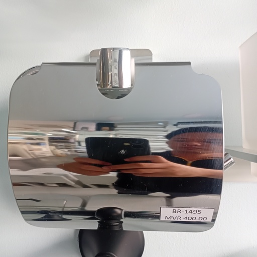[BR-1495] Toilet Paper Holder, Polish, SS, NT-8004