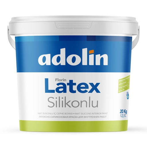 [BR-1836] Adolin Emulsion Wall Paint, Florin Latex Silicone Interior 6.2Ltr