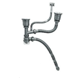 [BR-2047] Sink Drainer Double SD-02