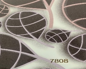[BR-2276] Melamine Block Board Two Sides, Leaf Pattern ( Glossy & Matte ) 1220X2440X18MM - 7808