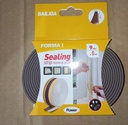 [BR-2336] Bailida Sealing Strip Pattern, Brown 9MM x 6M