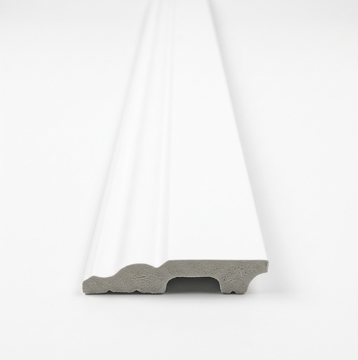 [BR-2387] Skirting Board JC1885-W1 240x1.4x7cm Brand: INTCO