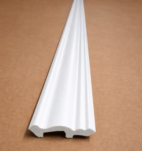 [BR-2424] Skirting Board JC194-W 290x5.3x1.4cm Brand: INTCO
