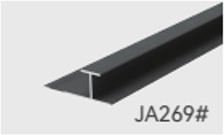 [BR-2428] Aluminum Wall Panel Trims 2.9MX5MM AL269, I-Shaped Beam - INTCO