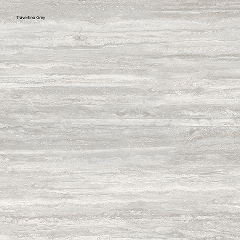 [BR-2444] Varmora - Floor Tile Travertino Gray 600X600MM Glossy 