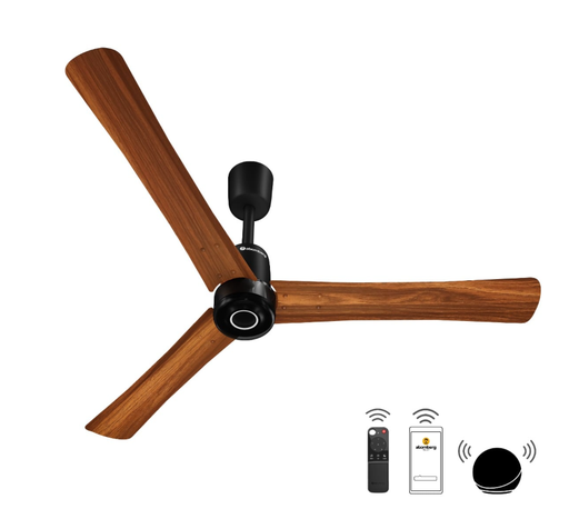 [BR-2609] Atomberg Renesa Elite Smart Ceiling Fan Sweep Size:1200MM Gldn Oakwood, FG0702