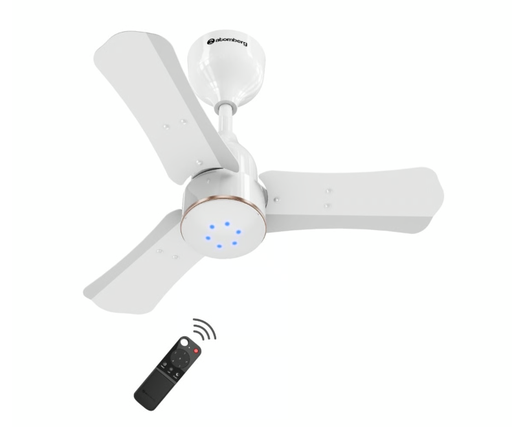 [BR-2613] Atomberg Renesa Halo Smart Ceiling Fan Sweep Size:600MM Gloss Wht-Gold, FG0832