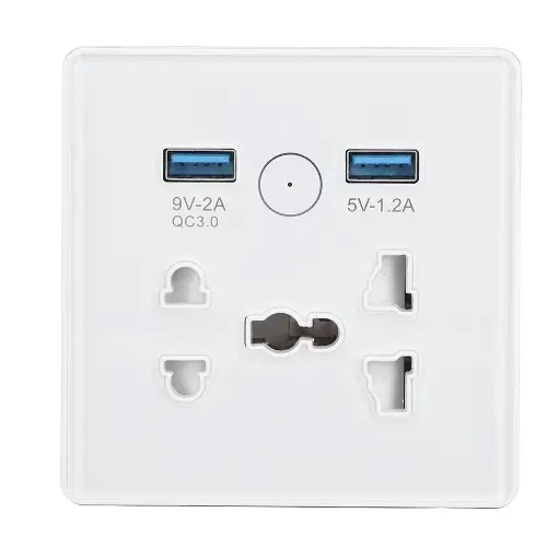 [BR-2707] Smart Switch - Universal Wifi Switch (5 Hole+ 2 USB)