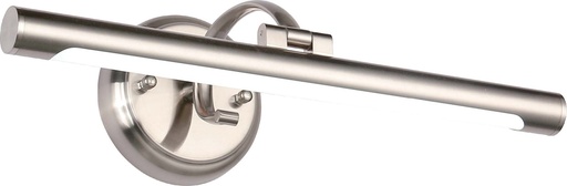 [BR-2800] Mirror Light JC-02 Silver 505*140*240mm, 12W/6000K Iron+Al+PC material