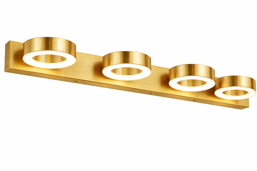 [BR-2805] Mirror Light 9550 Gold 540*110*120mm, 3T- 15W/6000K, Iron+Acrylic Material