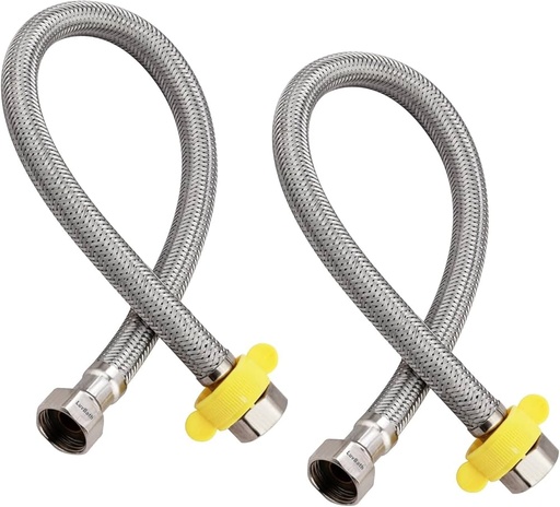 [BR-2849] Braided Hose Connection SUS304, 12" x 30CM