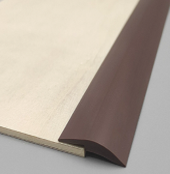 [BR-2852] Floor Transition Strip PVC Flexible, Coffee - Wide: 30MM 