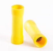 [25677] Insulated Butt Connector 4.0MM, Yellow