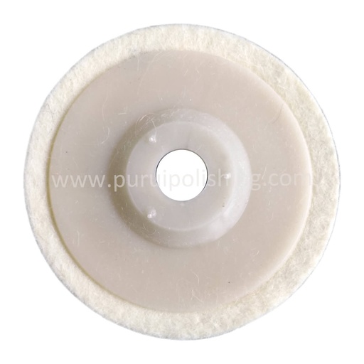 [25736] Felt Buffing Polishing Wheel 4" (100 x 16 x 12MM) 