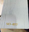 [BR-2364] Formica Sheet SO-053 0.35MM*1400MM ( Emboss) Brand: Yeeto