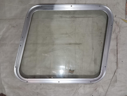 [25760] Marine, Deck Prothole Window Clear Glass, Right Side, 690MM x 590MM