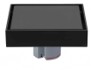 [BR-3015] Bathroom Floor Drainer - Black Plated 10 x 10CM ( Central Hole )