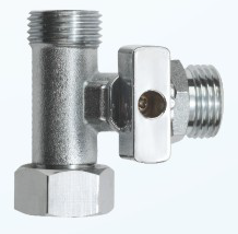 [BR-3034] Angle Valve YSK009, Copper T-Type