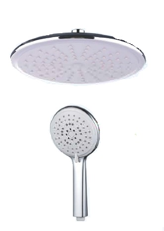 [BR-3046] Shower Head Set - YSB318+YSB024, 225 x 120MM ( Overhead & Handheld )