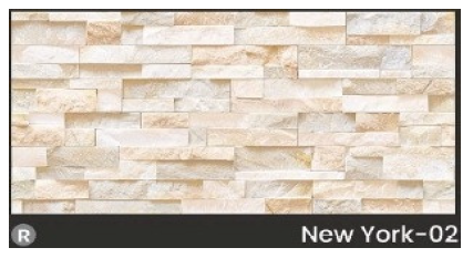 [BR-3111] Range - Ceramic Glazed Wall Tiles, New York-02, 30X60CM, Hard Matt Finnish