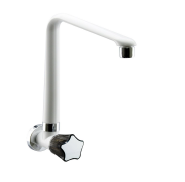 [BR-3130] Watertec - Wall Sink Faucet FWT-R01F70-0WXWHC